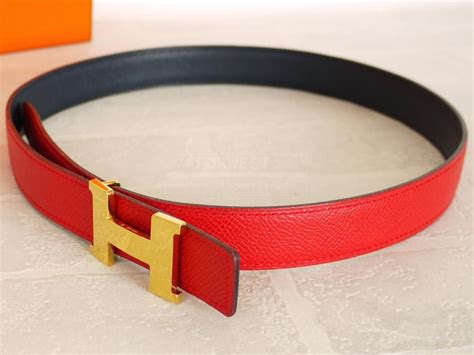 ceinture hermes femme rouge|authentic hermes belts for women.